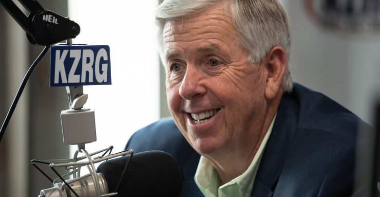 Governor Mike Parson, Newstalk KZRG