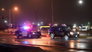 Photo of Police Chase End with Spike Strips