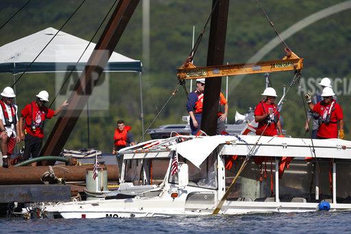 Duck Boat Pulled From Water