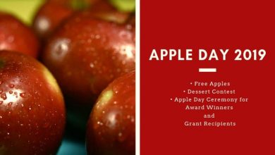 Photo of Monday is Apple Day at Pitt State