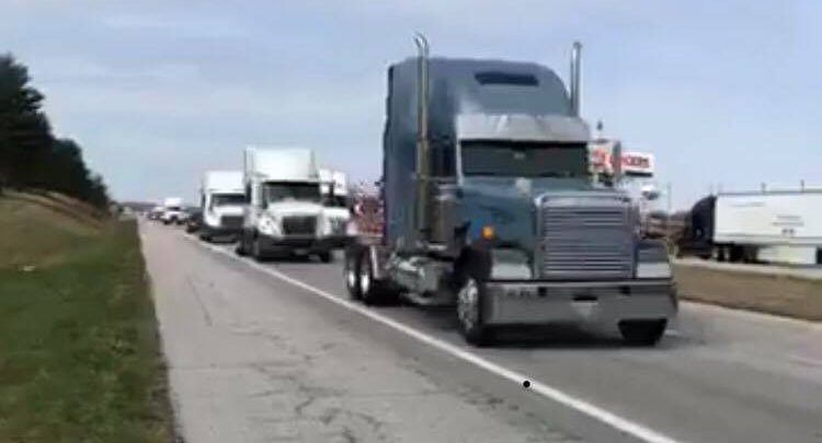 trucker, semis, Black Smoke Matters, News Talk KZRG, Joplin, Springfield, protest, truckers, over-regulation, industry standards, slow roll,