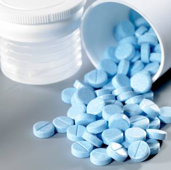 Blue pills, erectile dysfunction