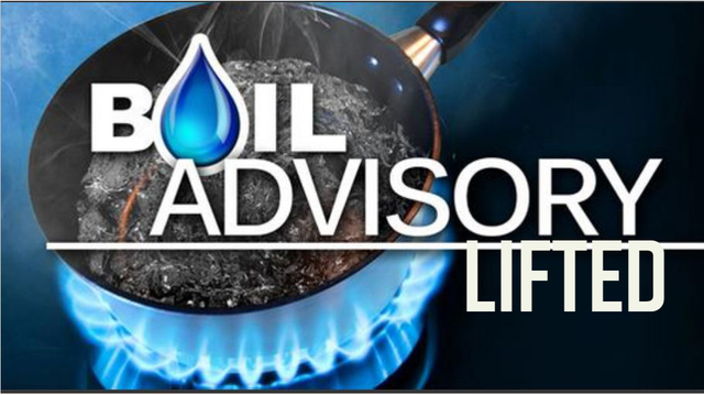 Boil Advisory lifted, Carterville, Jasper County, Webb City, Newstalk KZRG, drop in water pressure, Tiff City, well water