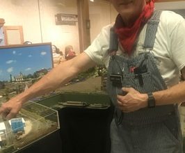 Photo of Model Train enthusiasts gather at Museum Complex