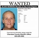 Diana Bohlander, reward, murder, Newwstalk KZRG