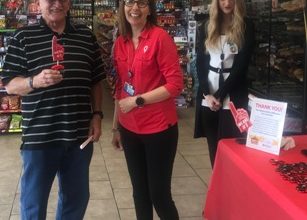 Photo of Free cupcakes  honor Casey’s “round up” effort