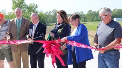 Photo of Kansas Governor helps celebrate remediation project