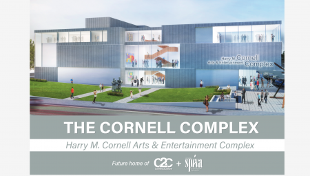 “Topping Out Ceremony” held for Cornell Arts & Entertainment Complex