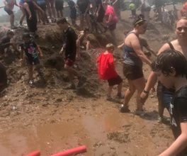 Photo of Mudstock proves water + dirt = mud