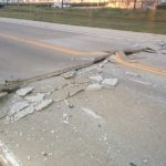 pavement blow-ups, potholes, MoDOT, Newstalk KZRG, road hazard