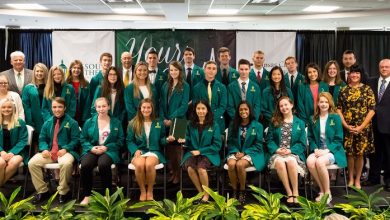 Photo of Green Coat Ceremony, Freshman Convocation planned