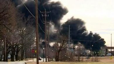 Photo of Massive Industrial Fire In Northwest Arkansas