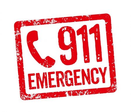 Maintenance work affected 911 emergency call service in two Kansas counties over the weekend