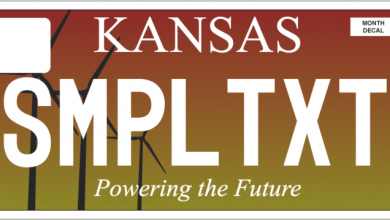 Photo of Kansas gets new personalized license plate design