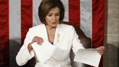 Photo of Long Asks Pelosi To Auction Ripped SOTU For Charity; “NO”