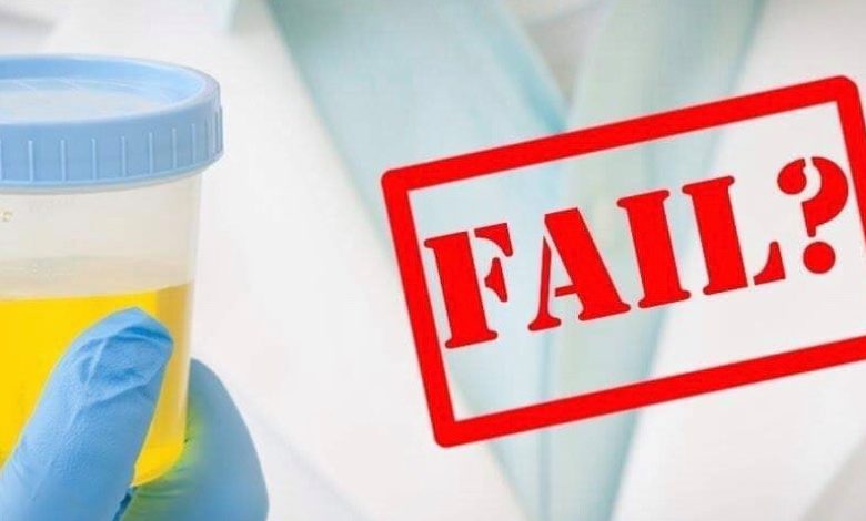 drug test fail