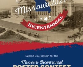 Photo of Bicentennial poster contest open to students from 3rd to 12th grades