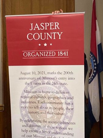 Secretary of State Ashcroft visits Jasper County ahead of the states 200 year celebration