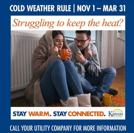 Cold Weather Rule takes effect Sunday, November 1 In Kansas