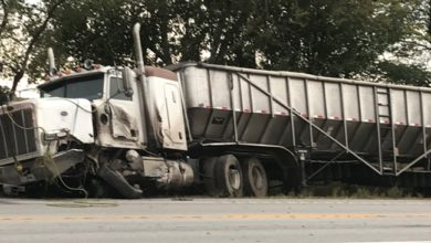 Photo of One driver injured in Highway 96 crash this morning