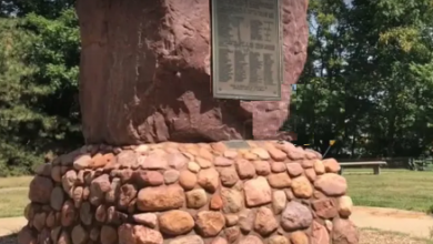 Photo of Native American tribe seeking return of prayer rock