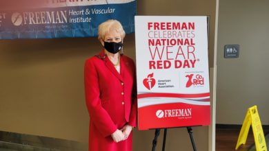 Photo of Freeman celebrates Red Day