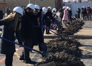 Photo of Groundbreaking held for Cornell Arts & Entertainment Complex