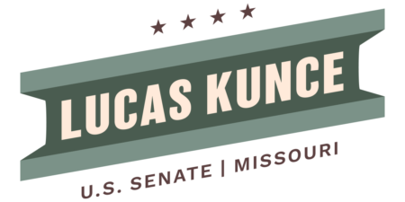 Former Marine Lucas Kunce announced his campaign for US Senate Tuesday.