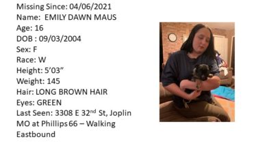 Photo of Jasper County Sheriff’s Office reports another missing girl