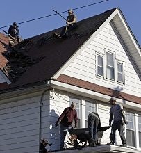 Photo of Kansas roofer temporarily banned from business