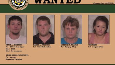 Photo of Newton County Sheriff’s Office asking for public’s help with locating individuals for Warrant Wednesday