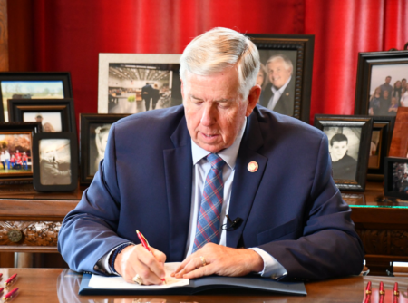 Governor Parson signs Executive Order activating State Emergency Operations Plan
