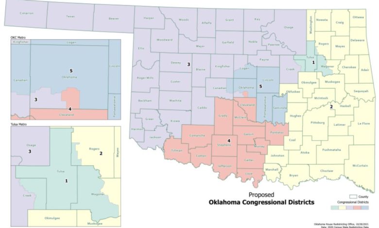 Ok Redistricting Map