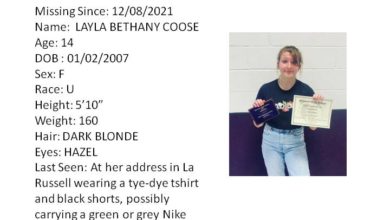 Photo of Jasper County Sheriff’s Office asking for the public’s help in locating missing girl