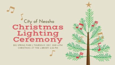 Photo of City of Neosho to hold Christmas Lighting Ceremony this afternoon