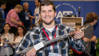 Photo of Student captures top award in Cast in Steel competition 