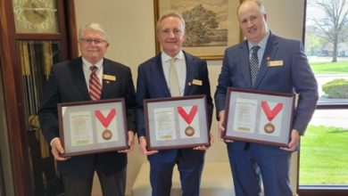 Photo of Awards conferred on three at Pittsburg State University