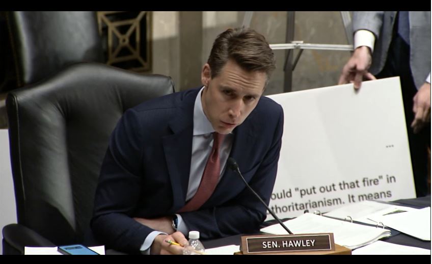 Hawley Slams Head of Biden Disinformation Board – NewsTalk KZRG