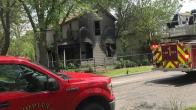 Photo of Fire destroys home in 800 block of South Jackson