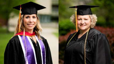 Photo of Non-traditional grads earn degrees while balancing family, work 