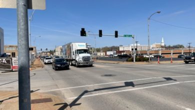 Photo of Archaeological Survey of 7th Street this week in Joplin