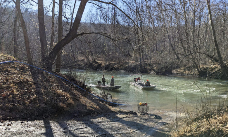 Vehicle In River Water Way