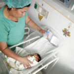 Nurse Baby Maternity Ward Hospital