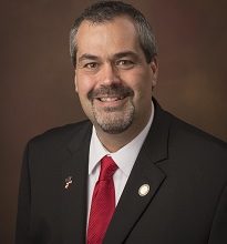 Photo of Kansas State Senator Hilderbrand announces resignation