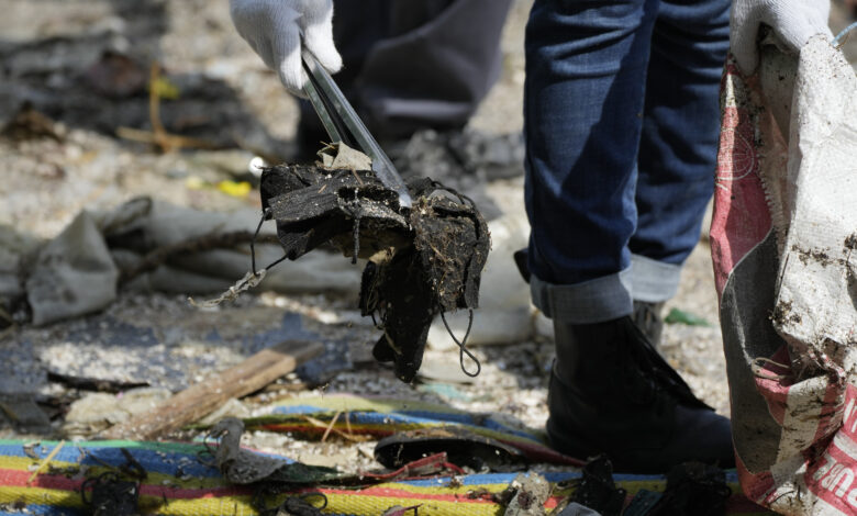 Trash Garbage Cleanup Conservation Nature Efforts Pick Up Clean Rubbish