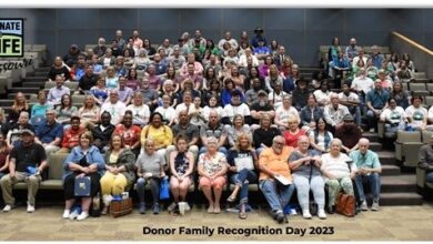 Photo of Families of organ donors honored with annual recognition event