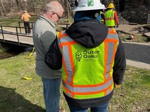 Photo of City works to inventory trees in City Parks with help from MDC Community Forestry Grant