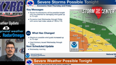 Photo of June 27 Severe Weather Update