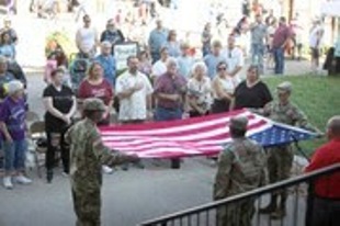 Photo of Missouri State Fair Flag Retreat nominations