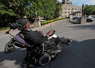 Photo of Man in motorized wheelchair hit by car near Branson